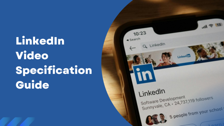 linkedin video specification guide